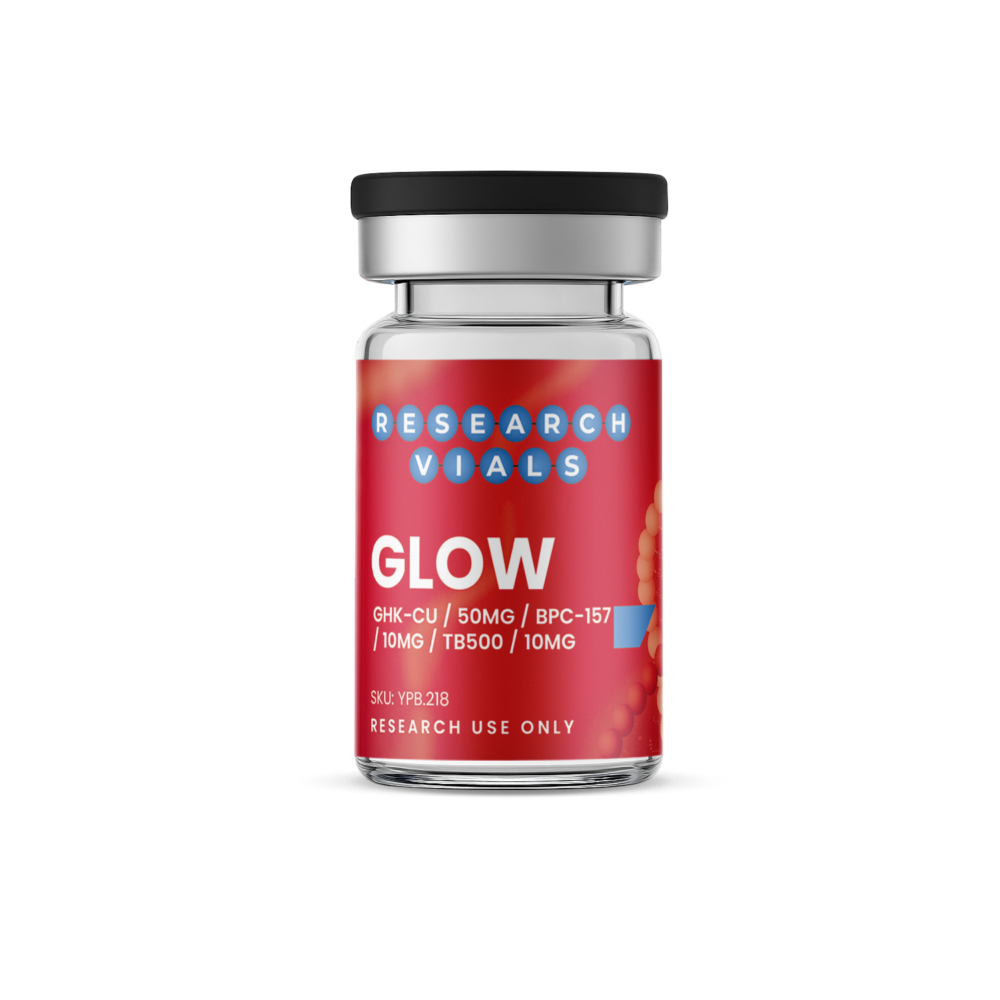 GLOW GHK-Cu (50mg) / BPC-157 (10mg) / TB500 (10mg)