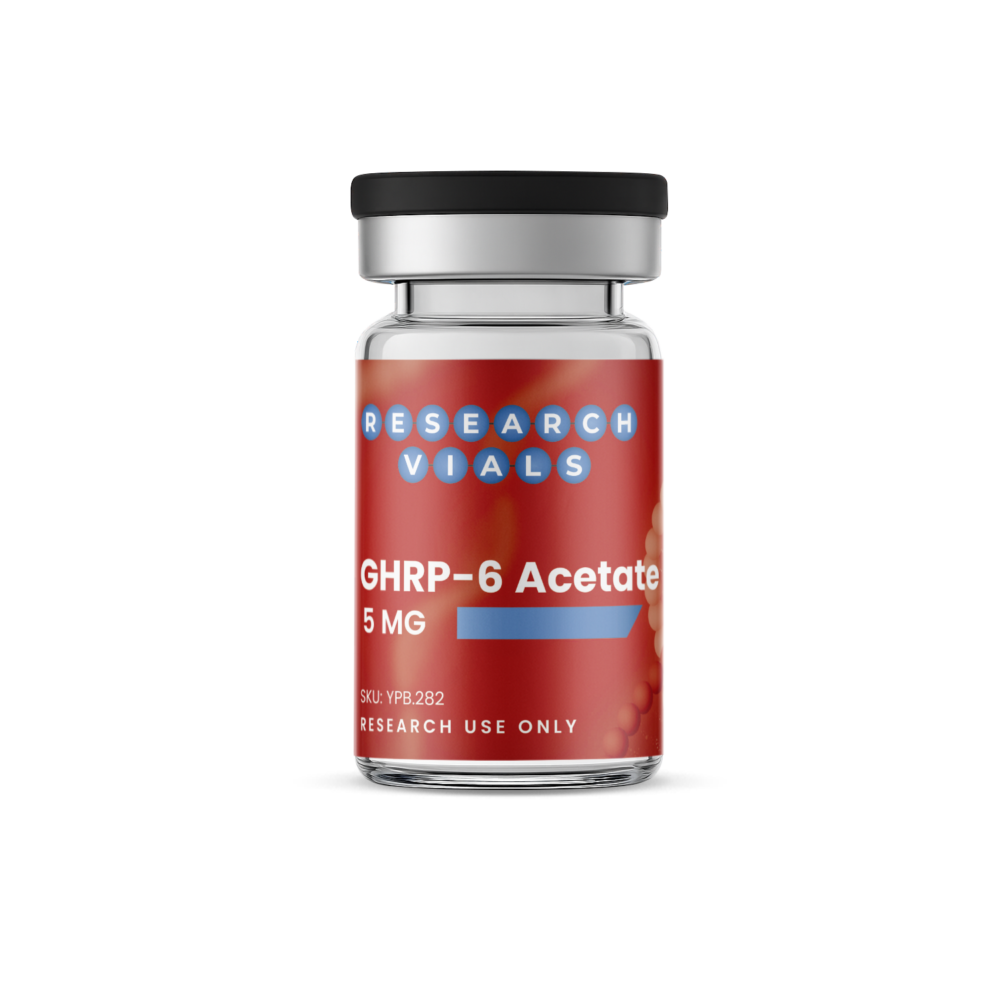 GHRP-6 Acetate 5mg - Research Vials